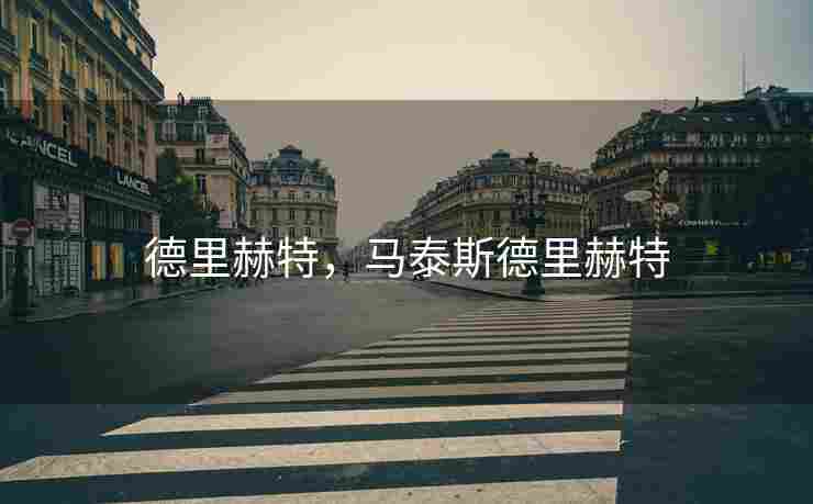 德里赫特，马泰斯德里赫特