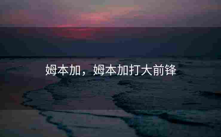 姆本加，姆本加打大前锋