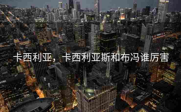 卡西利亚，卡西利亚斯和布冯谁厉害