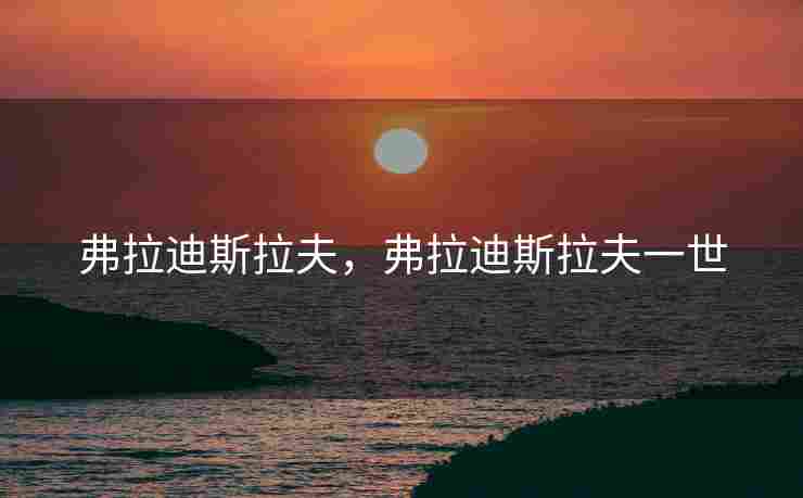 弗拉迪斯拉夫，弗拉迪斯拉夫一世