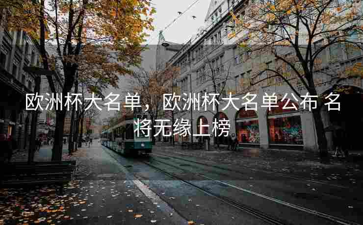 欧洲杯大名单，欧洲杯大名单公布 名将无缘上榜